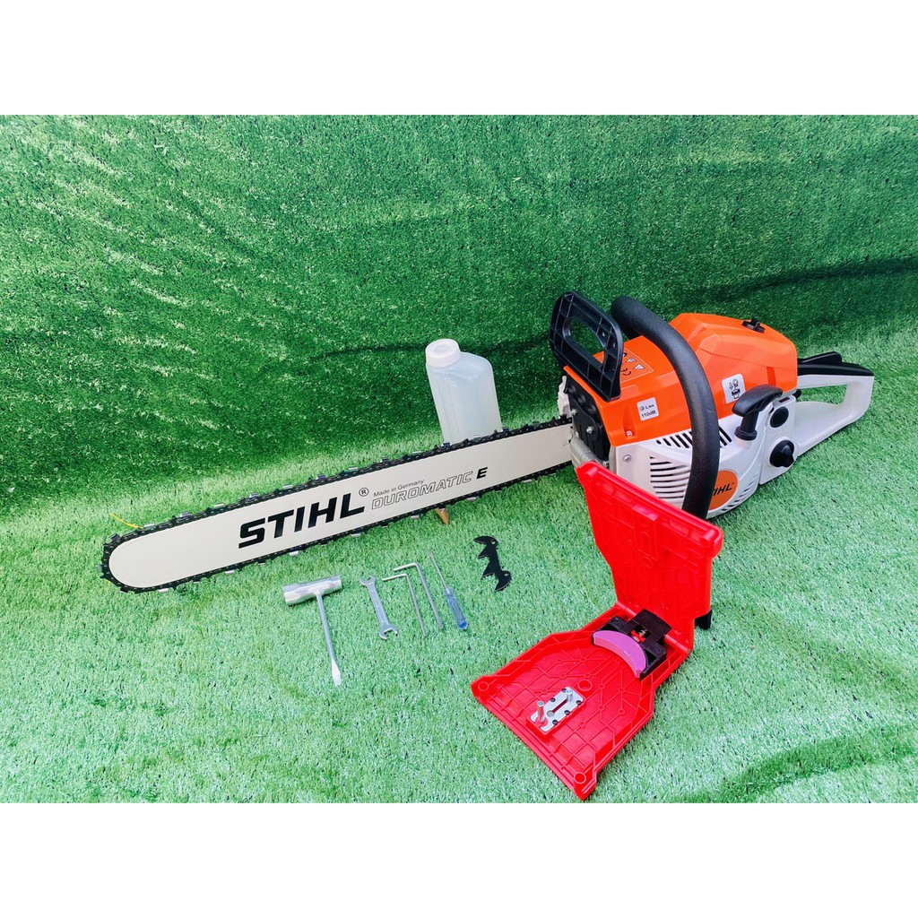 เลื่อยยนต์รุ่น 5200 3.5 แรง + บาร์โซ่ stihl หัวเลส 1 ชุด + ที่ลับโซ่ 1