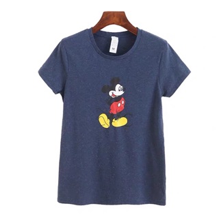 เสื้อยืด ดิสนีย์ สกรีน ลาย Mickey mouse (TS085)