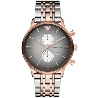 Emporio Armani นาฬิกาข้อมือผู้ชาย Gray สายสเตนเลส รุ่น AR1721