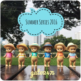 Sonny Angel Summer 2016 เซ็ท 6 ตัว+แว่นสีชมพู1อัน