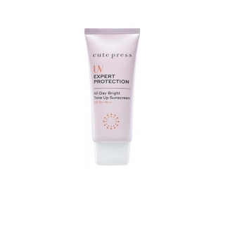 [Cashback12%] [BSLE51A] CUTE PRESS UV Expert Protection Tone Up Sunscreen SPF50+ PA++ ครีมกันแดด 30g