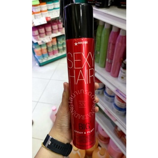 Big sexy hair spray &amp; play hairspray สเปรย์เซ็ทผม บิ๊กเซ็กซี่ sexyhair สเปรย์ฝุ่น สเปรย์ยกโคน เซ็กซี่แฮร์