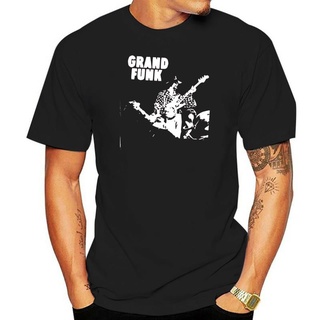 [COD]เสื้อยืด พิมพ์ลายโลโก้วง Grand Funk Railroad Album สําหรับผู้ชายS-5XL