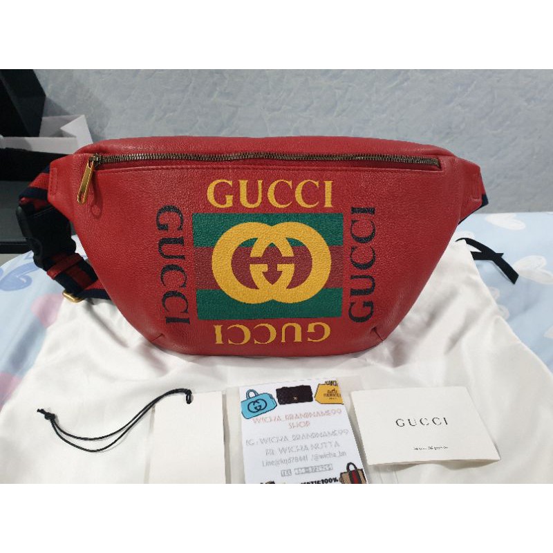 New gucci belt bag ใบใหญ่sz.70
