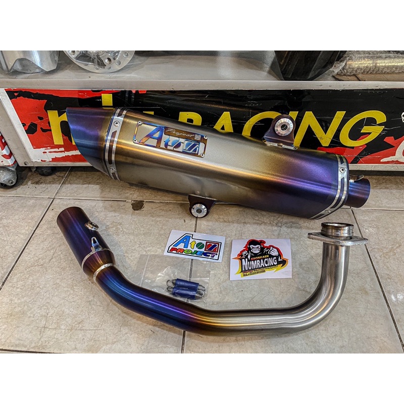 ท่อATOMตรงรุ่นForza350