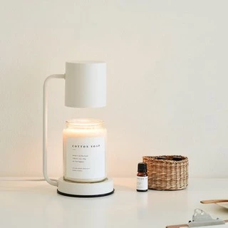 [พร้อมส่ง] โคมไฟเทียนหอม โคมไฟตั้งโต๊ะอุ่นเทียนหอม โคมไฟละลายเทียนหอม candle warmer มาพร้อมหลอดไฟฟรี