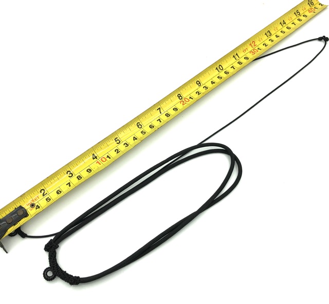 สร้อยคอห้อยพระ แบบเชือกรูด 1มิล-4มิล*ราคาต่อ 1 เส้น* - รูปที่ 3