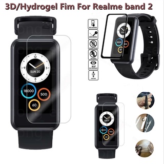 ฟิล์มไฮโดรเจล 3D กันรอยหน้าจอ อุปกรณ์เสริม สําหรับ Realme Band 2