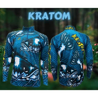 JK Thailand เสื้อตกปลา KRATOM ป้องกันรังสี UV 80% แห้งเร็ว