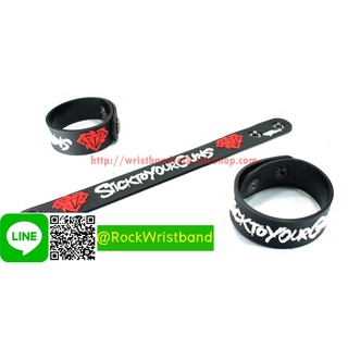 Stick To Your Guns ขายริสแบนด์  SGN321NB Wristband สายรัดข้อมือวงร็อค