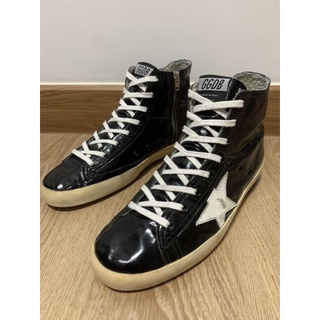 รองเท้า GGBD Golden goose francy black made in Italy size40