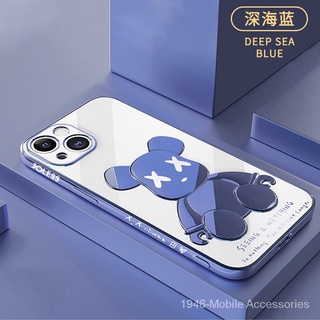 Violent bear kwas CASE for OPPO Reno4 Reno4pro Reno5 Reno5pro Reno6 Reno6pro soft case electroplating three-dimensional cartoon 9PzL