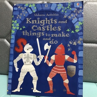 Usborne Activities Knights and Castles thinkings to make and do ปกอ่อน