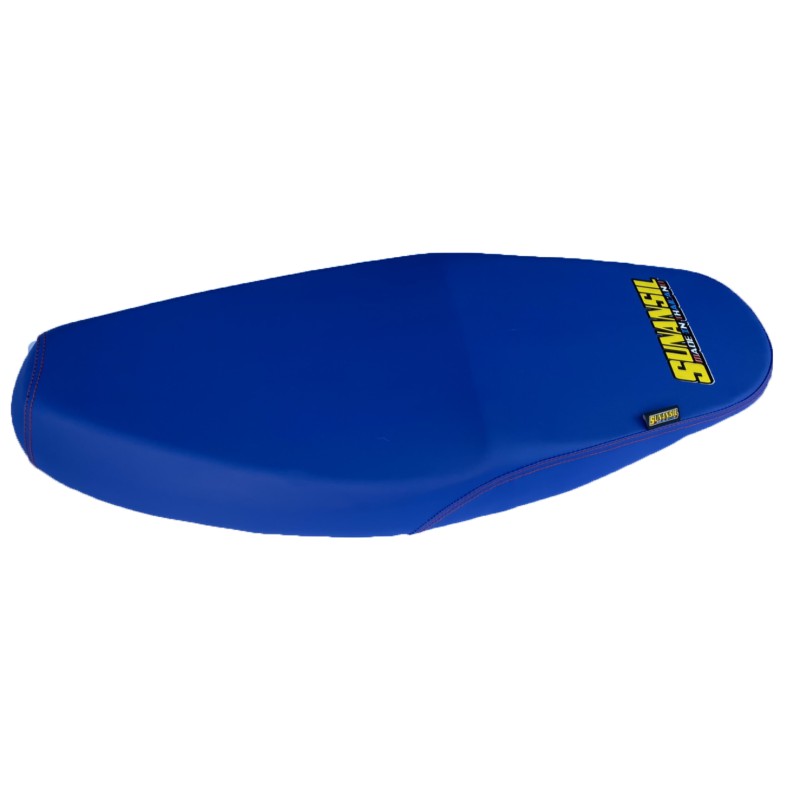 [โค้ดAKER381ลดซ้ำ15%]เบาะมอเตอร์ไซค์ WAVE 125 i บังลม สีน้ำเงิน