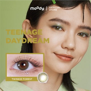 moody คอนแทคเลนส์สี Twinkle Forest (0.00 และ -1 ถึง -8) - Teenage Daydream (กล่อง/10 คู่)