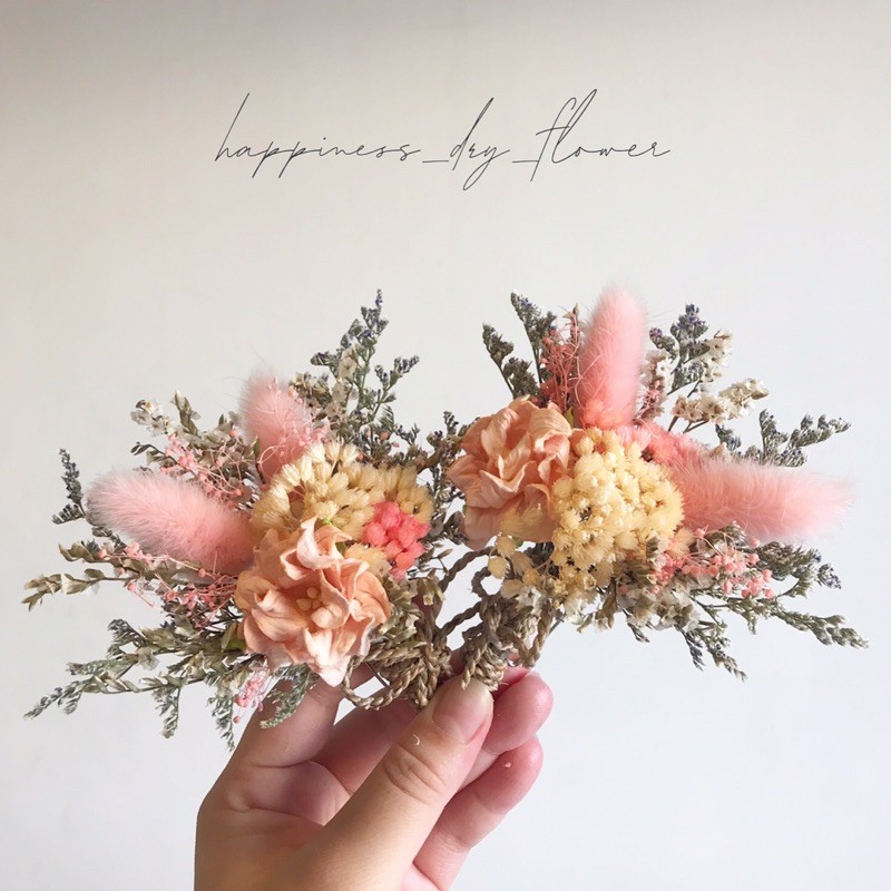 พร้อมส่ง! เข็มกลัดติดอกสีโอรส(ออกโทนสีส้มอ่อนๆหรือโอรส)