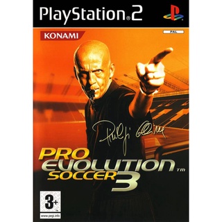 Pro Evolution Soccer 3  PS2 แผ่นเกมps2 PES2003 แผ่นไรท์ เกมเพทู เกมps2 เกมบอลวินนิ่งpes3 ps2