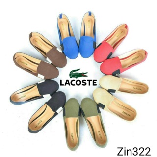 คัทชูLacoste ผ้ายีนส์ ฟรีลทบ.