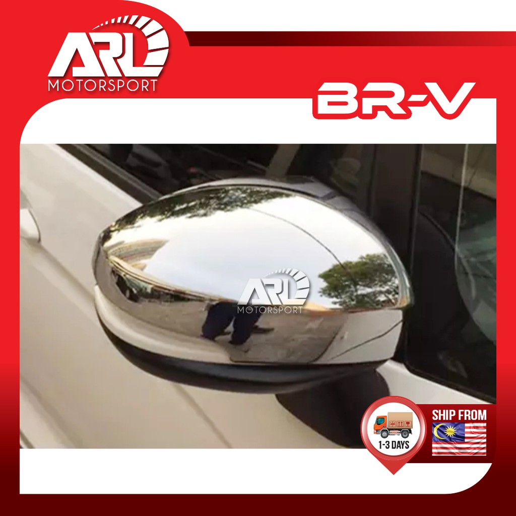 Honda BRV BR-V DG1 DG2 กระจกมองข้าง Chrome Cover กระจกมองหลังด้านข้าง Wing Cover Trim สําหรับ BRV (2