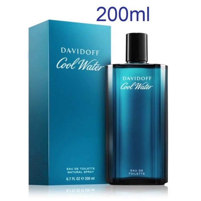 Davidoff Cool Water Men Edt 200ml.