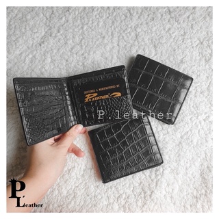 P.Leather💎 กระเป๋าหนัง จระเข้แท้ทั้งใบ กระเป๋าสตางค์หนัง ใบส…