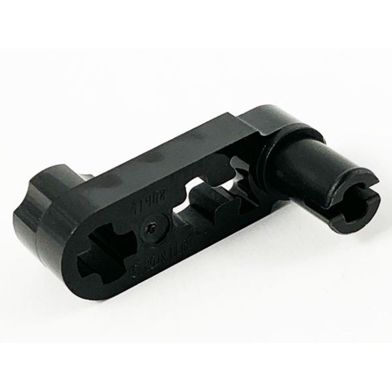 Part Lego 61408, 33299 Technic, Liftarm, Modified Crank / Pin 1 x 3 - Axle Holes / and Squared Pin H