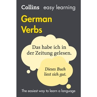 Easy Learning German Verbs : Trusted Support for Learning (Collins Easy Learning) -- Paperback / softback (4 Revised) [P