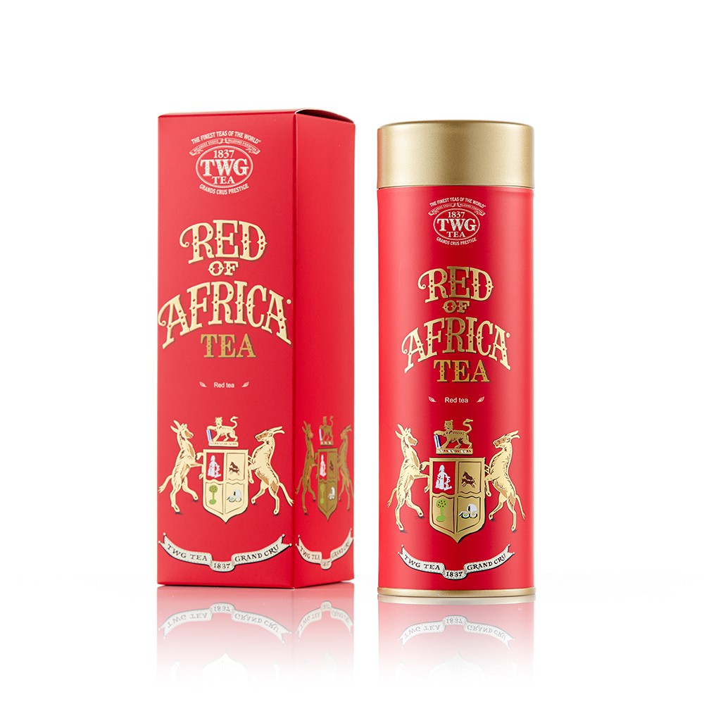 TWG Tea | Red of Africa Tea |  Haute couture Tea Tin Gift 100g / ชา ทีดับเบิ้ลยูจี ชาแดง เรดออฟ แอฟริกาที บรรจุ 100 กรัม