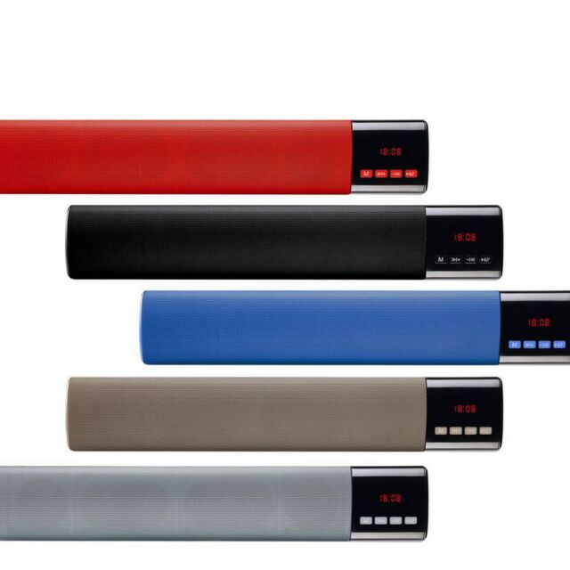 Mini Sound Bar Bluetooth Speaker ซาวด์บาร์ ลำโพงบลูทูธ B28S LCD