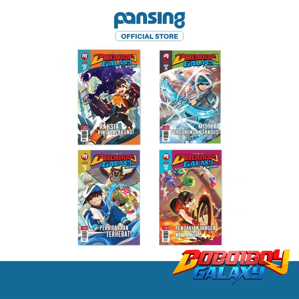 Boboiboy Galaxy Comic Komik - ซีซั่น 2 (Isu 1 - ฉบับที่ 27)