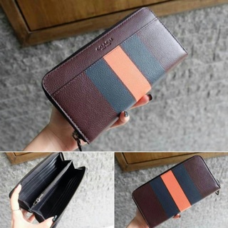 Coach  Varsity Leather Men Wallet