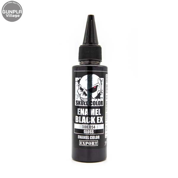 Skull Color 100.054 Enamel Black EX 60 ml (Gloss) 8853100903540 (สี)