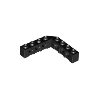 [051] ชิ้นส่วนเลโก้ Lego Part Technic, Brick 5 x 5 Right Angle (1 x 4 - 1 x 4)(32555, 28973) ราคา/ชิ