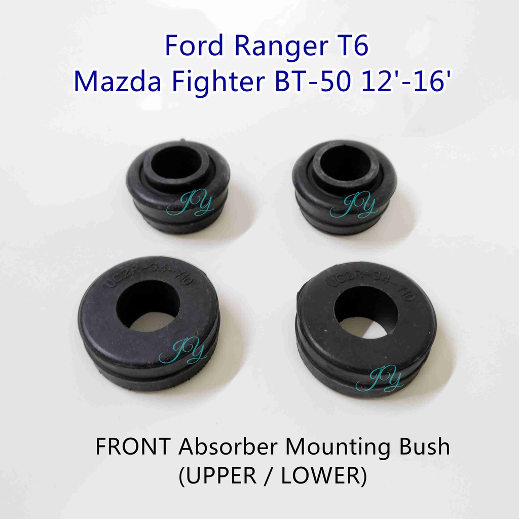 Ford Ranger T6 / Mazda Fighter BT-50 12-16 กันชนหน้ายึดบุช UPPER LOWER UC2R-34-775B UC2R-34-710C BT5