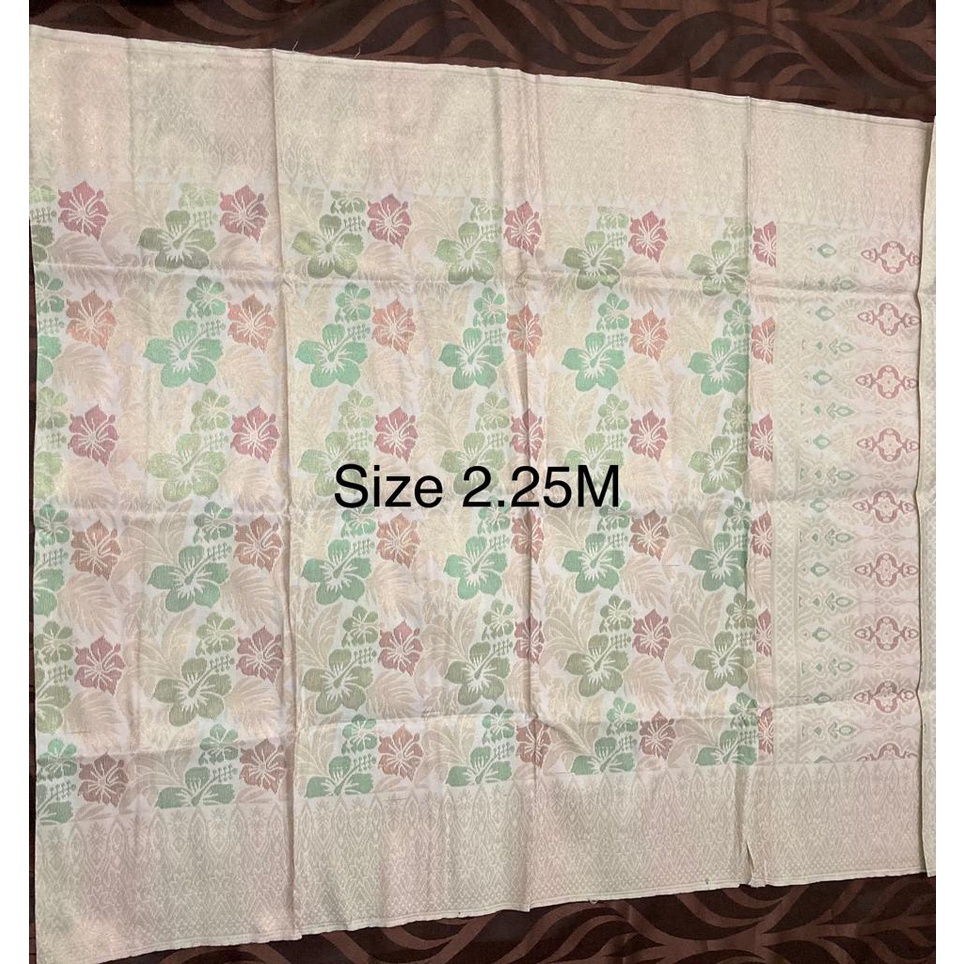SAMPIN RAYA BEST & SIMPLE CHOICE /GREEN&BROWN /SILVER Shine/GOLD Shine1 ขนาด 2.25m