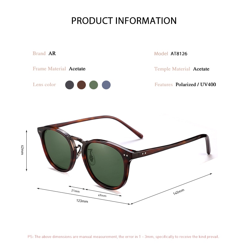 2021 Revamp Of Vintage Men Acetate Sunglasses Polarized Multi-Colors Sun  Glasses Outdoor Driving Sunglass With Box 8126 - z34c4tbgjd - ThaiPick