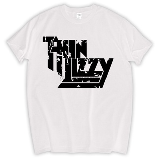 ขายดี เสื้อยืดลําลอง แขนสั้น คอกลม พิมพ์ลาย Camiseta Thin Lizzy สไตล์คลาสิก เข้ากับทุกการแต่งกาย สําหรับผู้ชาย DFmbeb77C