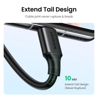 UGREEN สายชาร์จเร็ว USB ประเภท C กำลังไฟ 3A สำหรับ Samsung Galaxy S10 S10e S10 Plus S9 S8 S8+ Note 9 8