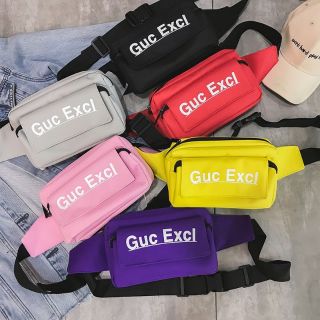 ⚡ พร้อมส่งจ้า GUC Excl  กระเป๋าคาดอกและเอว กำลังมา  b472