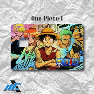 สติกเกอร์การ์ด ONE PIECE SKIN ONE PIECE สําหรับการ์ด EMONEY ATM