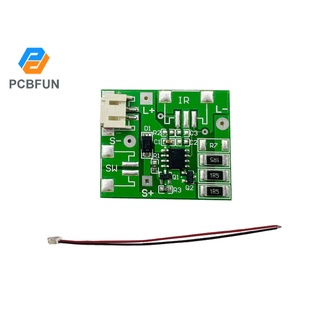 Pcbfun แผงวงจรควบคุมไฟ LED พลังงานแสงอาทิตย์ 3.7V สําหรับบ้าน ภูมิทัศน์