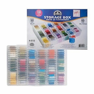 DMC storage box กล่องเก็บไหม