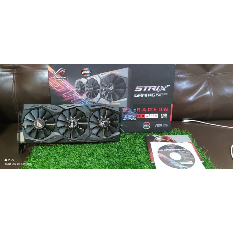 การ์ดจอสุดคุ้ม💥Asus Rog Strix RX480 8GB