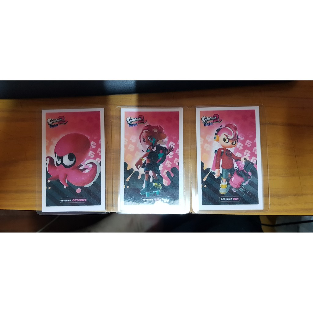Splatoon  27 ใบแบบซื้อทีละ ใบ ใช้ได้กับทั้งภาค 1 2 3