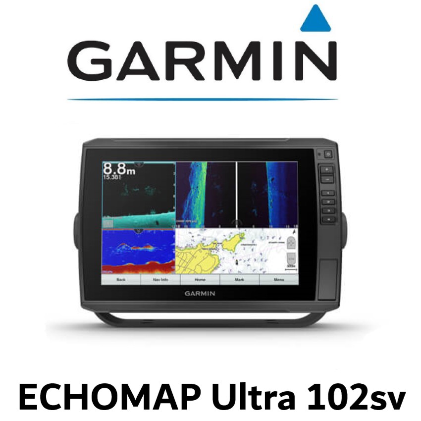 เครื่องหาปลา + GPS รุ่น ECHOMAP Ultra 102sv + GT54UHD-TM