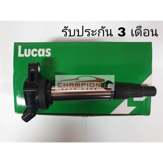 คอยล์จุดระเบิด Lucas Toyota Altis ดูโอ 7 สปีด 1.6 1.8 / Alphard 2.5 gen3 ปี 15