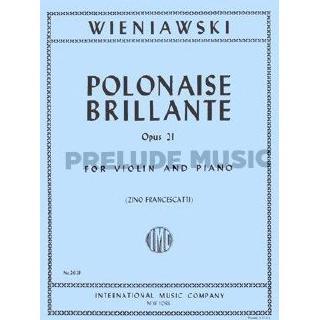 (Violin and Piano) Wieniawski, H: Polonaise Brillante A major op.21 (IMC2628)