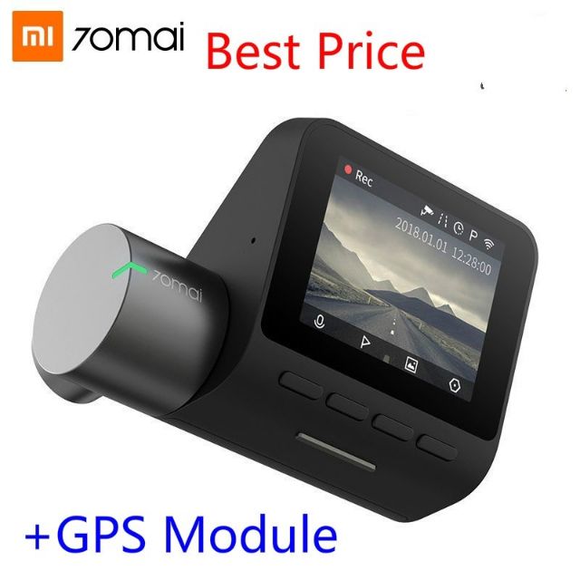 Xaoimi 70mai dash cam พร้อม GPS module  กล้องติดนถยนต์ เซนเซอร์Sony IMX335