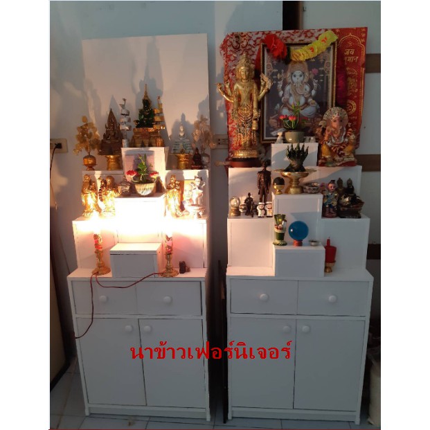 โต๊ะหมู่บูชาพระ จาก 2900 บาท ลดเหลือ 2200 บาท ประกอบพร้อมใช้งาน