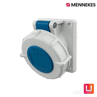 MENNEKES รหัส 1701 ปลั๊กตัวเมีย CEE แบบฝังเฉียง 20° ชนิดกันน้ำ IP67 2+E 16A สั่งซื้อได้ที่ร้าน Uelectric